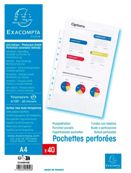 Prospekthüllen 40+10